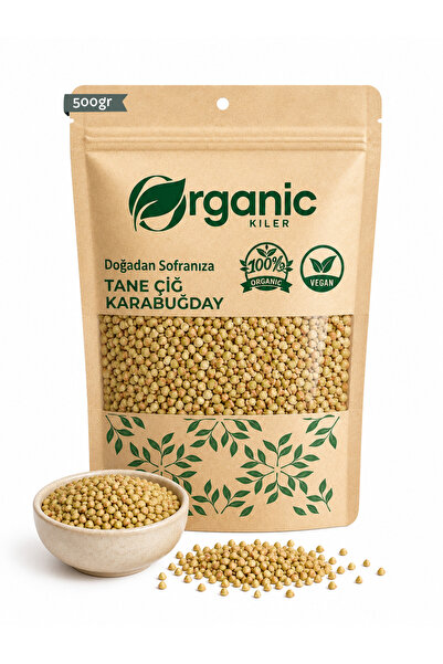 Organic Kiler Tane Çiğ Karabuğday 500gr - Glutensiz & Katkısız - Greçka Doğal...
