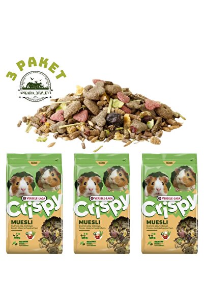 Versele Laga Crıspy Mueslı Guınea Pıg 850g Yem x 3 Paket