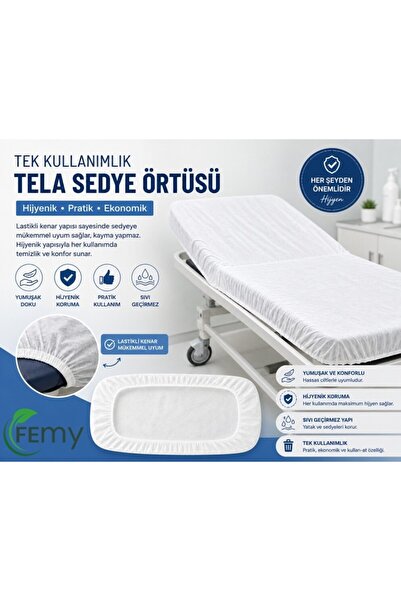 Markasız ucuz Tek Kullanımlık Sedye Örtüsü (100'lü)