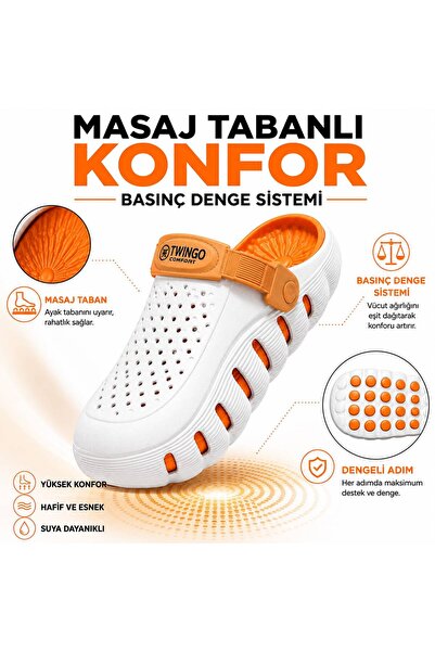 Look Life Papuci unisex ortopedici de confort premium, pentru uz zilnic, de p...