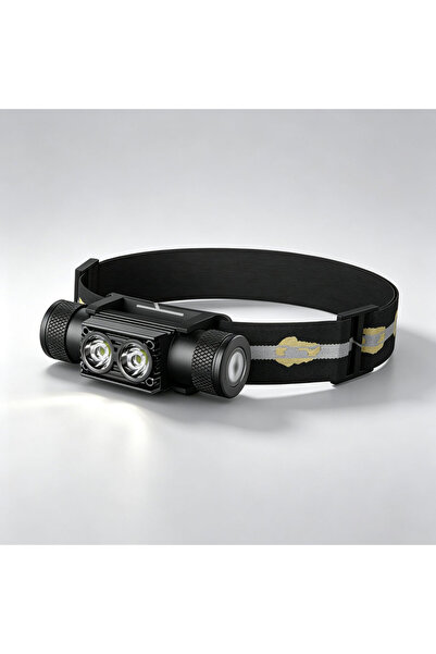 Choice1 With 18650 Battery Dual LED Headlamp 5-Mode Battery Indicator Powerfu...