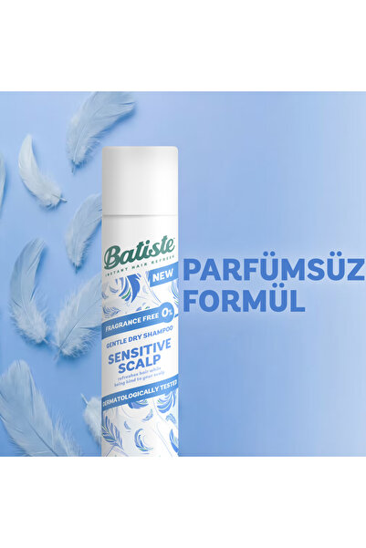 Batiste Parfümsüz Hassas Saç Derisine Uygun Kuru Şampuan 200 ml