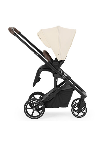 Bagi Neo x Çift Yönlü Bebek Arabası Beige 22 kg Taşıma Kapasitesi ile Tek Elle Katlanabilir