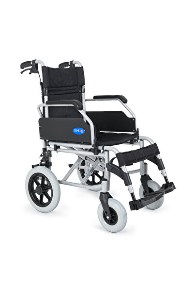 Comfort Plus Transfer Tekerlekli Sandalye Mavi | 45 cm Oturum,Alüminyum Gövde...