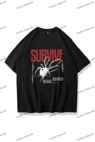 Tarzsokak Unisex majica Survive