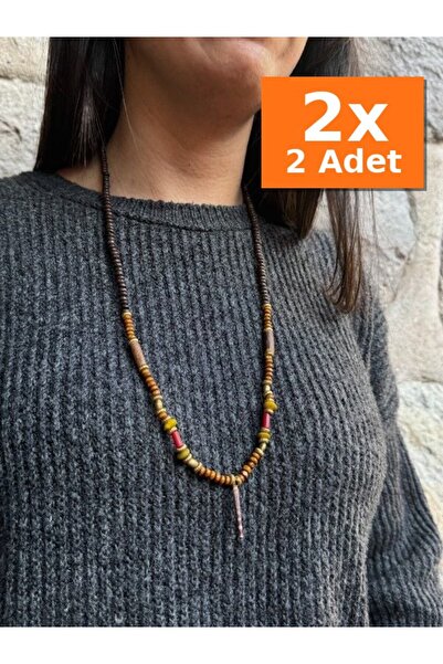 Bozhi Necklace Glass Beads Elegant Gift