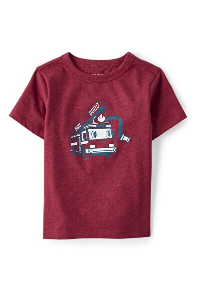 The Children's Place Baby And Toddler Boys Firetruck Graphic Tee