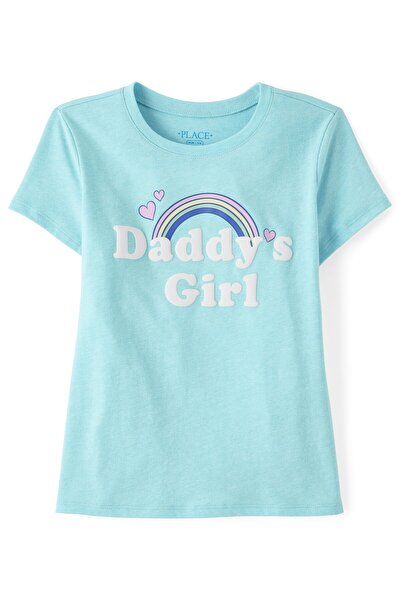 The Children's Place تي شيرت برسومات "Daddy's Girl" للفتيات