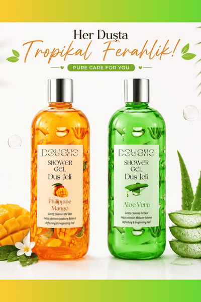 MANGOLU+ALOE VERA NEMLENDİRİCİ DUŞ JELİ