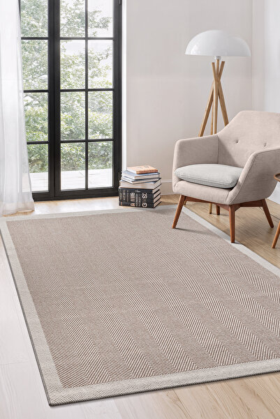 Colore Home Sisal Jüt Halı Bordürlü Halı Bordürlü Yolluk