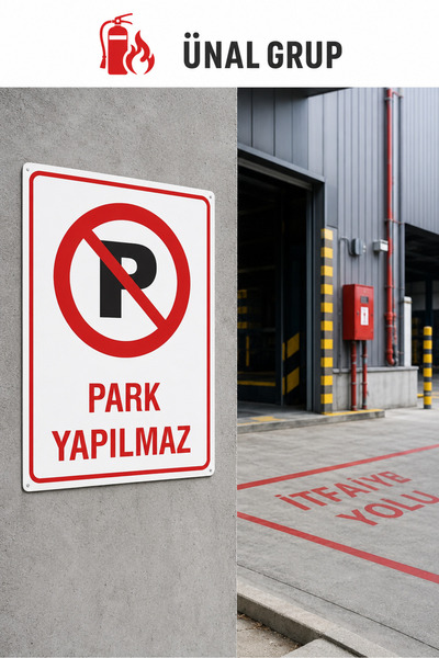 ünalgrup Park Yapılmaz Uyarı İkaz Levhası 25*35 cm