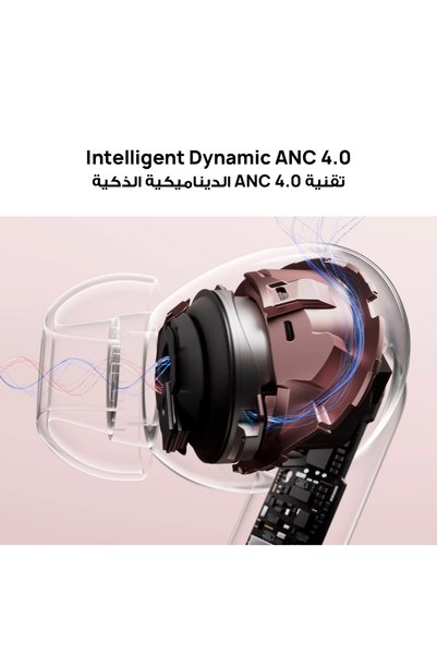 Huawei FreeBuds 7i Wireless, Intelligent Active Noise Cancel 4.0, iOS & Android, 4 Ear Tips for Comfitable fit, Fast Charging, Compatible with iOS and Android, Free 12 Months Care+, Black