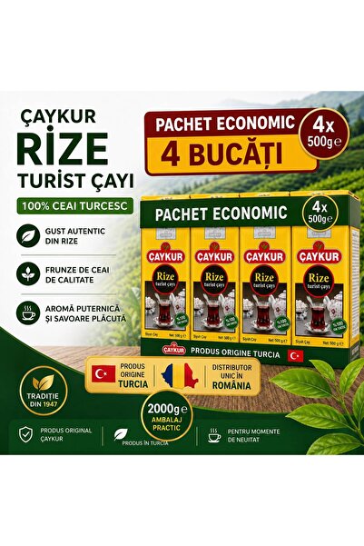 Çaykur RIZE TURIST 500 GR PACHET 500GR X 4 BUCATI