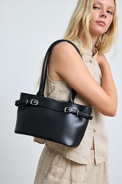 Shule Bags Glove Shoulder Bag Black