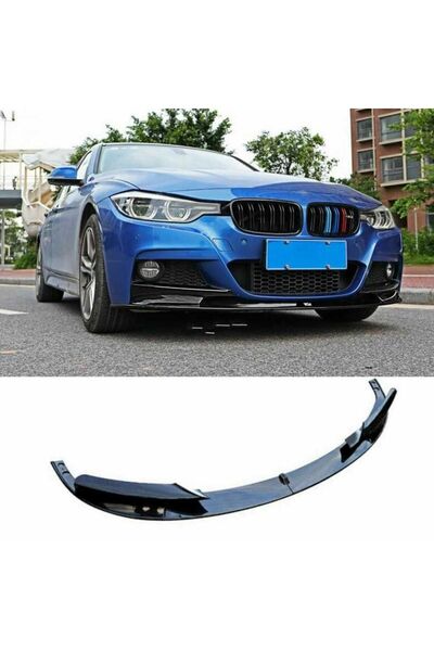 autogp Bmw F30 ön tampon altı lip m-performane pianoblack 2012 / 2019