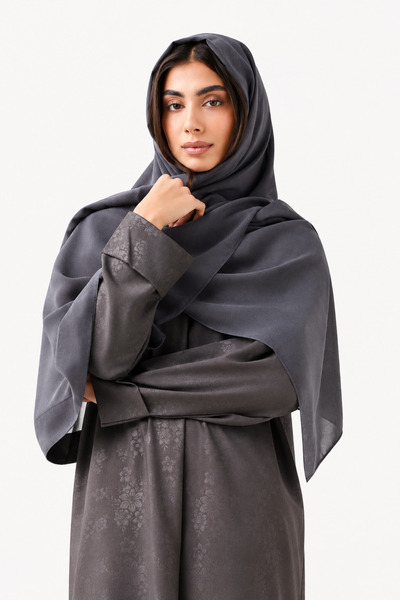 Azria Fashion عباية بلوم - فضي