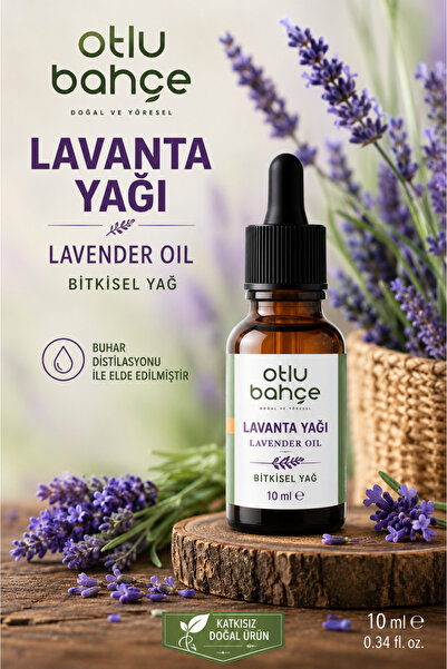 Otlu Bahçe Lavanta Yağı, Lavender Oil 10ml