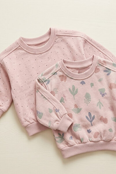 lilico Organic Cotton Girl's Oversized Sweat