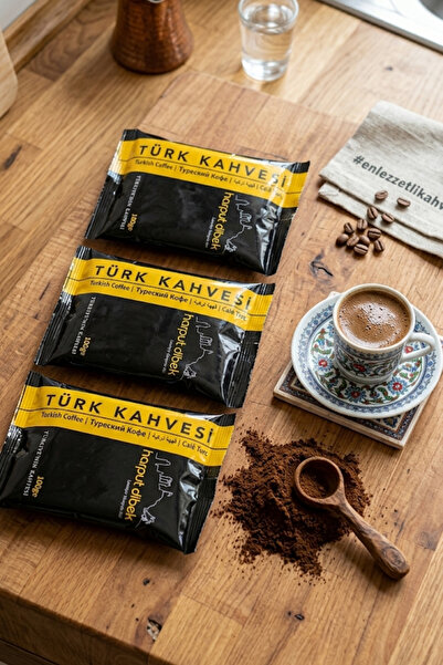HARPUT DİBEK قهوة ألا التركية 3 عبوات (3×100 جرام) عبوة اقتصادية