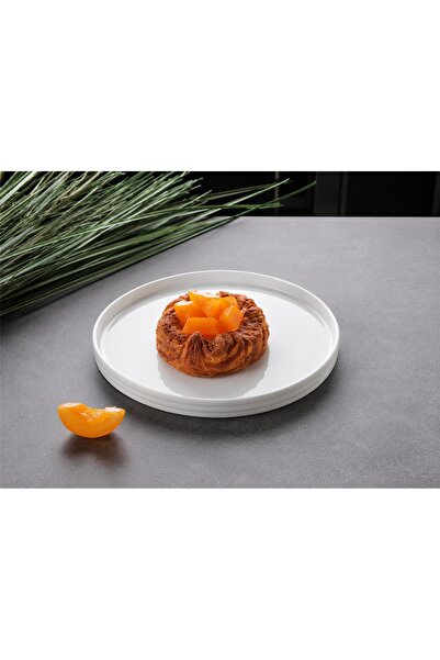 GÖNÜL COLLECTION Gönül Porcelain 19 cm Round Cake Plate