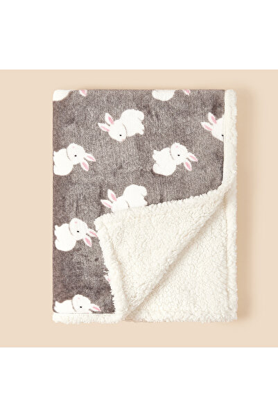 Choice 75X100CM rabbit Winter Baby Blanket Fleece Warm Quilt for Newborn Bedd...