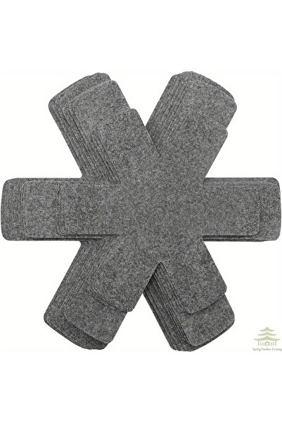 Choice grey 12 PCs/Pack Pot Divider Pad for Stackable Pot Protector, 3 Differ...