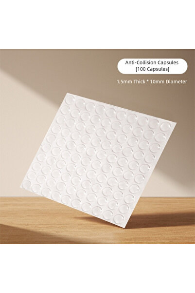 Choice6 10-1.5mm 100Capsules Full Buffer & Noise-Proof Pad, Furniture & Door ...