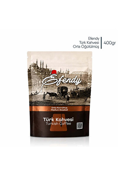 Shazel Efendy Türk Kahvesi 400gr | Geleneksel Orta Kavrulmuş
