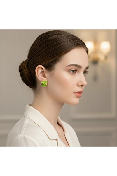 SIC MODA Cercei Eleganti cu cristale, Clips Șic Moda 6172