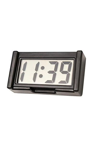Choice black Mini Portable Desk Clock Date 12H Time Display AG10 Battery Powe...