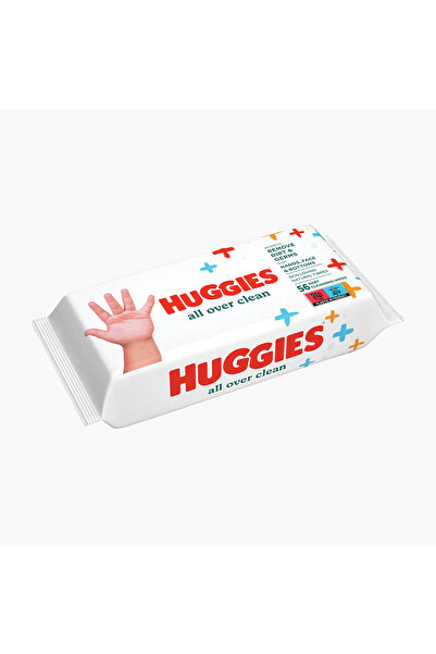 Huggies Șervețele umede curate peste tot, 56 buc.