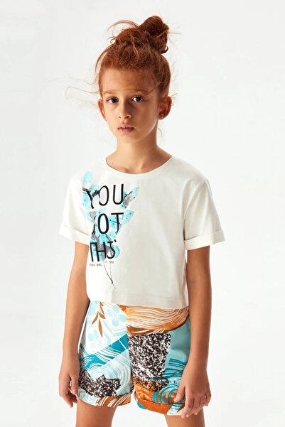 HAUSEkids 8-14 Ηλικίες Miami Girl's Shorts-Turquoise