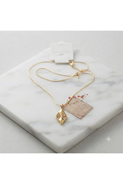 Mimoza Accessories Steel Crystal Lena Necklace