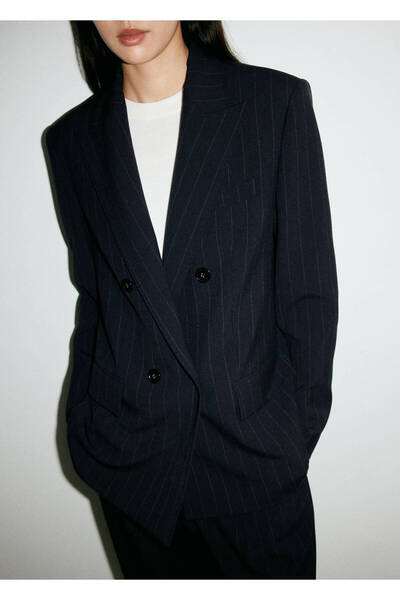 MANGO Woman Houndstooth suit blazer