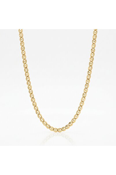Snartun CM Jewelry Gold İnce Zincir Kolye 45 CM Paslanmaz Çelik Kadın Kolye |...
