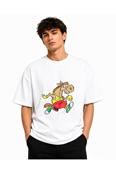 Inscriptie Tricou Unisex Bumbac Premium Casual " Cal alergator "