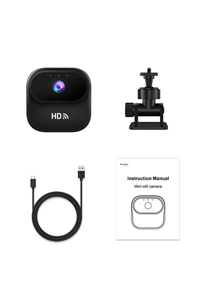 Choice NO Card Black Ourlife HD Mini Camera WiFi Smart Home Security Camera M...
