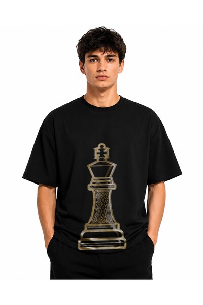 Inscriptie Tricou Unisex Bumbac Premium Casual " Pion "