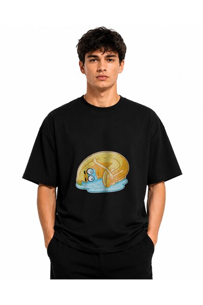 Inscriptie Tricou Unisex Bumbac Premium Casual " Banana plange "