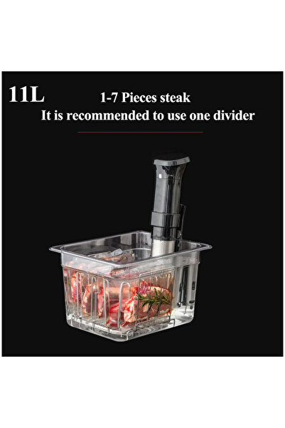 Choice1 11L Sous Vide Cooker Container With Two Sizes 6L or 11L For Immersion...
