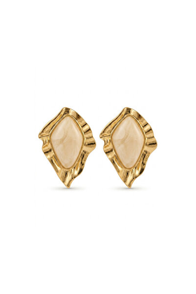 Charmist Steel Asymmetric Mng Earrings