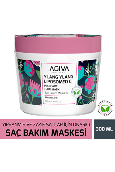 agıva Ylang Ylang Liposomed C Zayıf ve Yıpranmış Saçlar İçin Yoğun Onarıcı Sa...