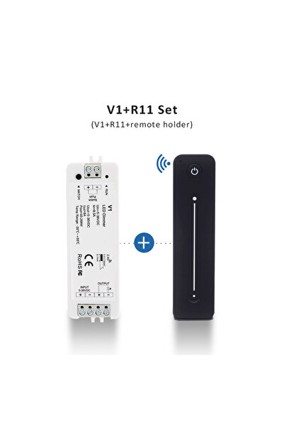 Choice1 V1 and R11 Kit LED Dimmer 12V 5V 24V 36V 8A PWM Wireless RF Switch wi...