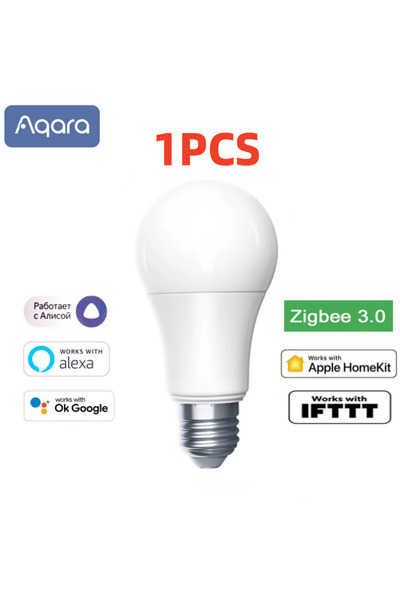 Choice مصباح Aqara الذكي T1 LED قابل لتعديل درجة اللون الأبيض بتقنية Zigbee 3...