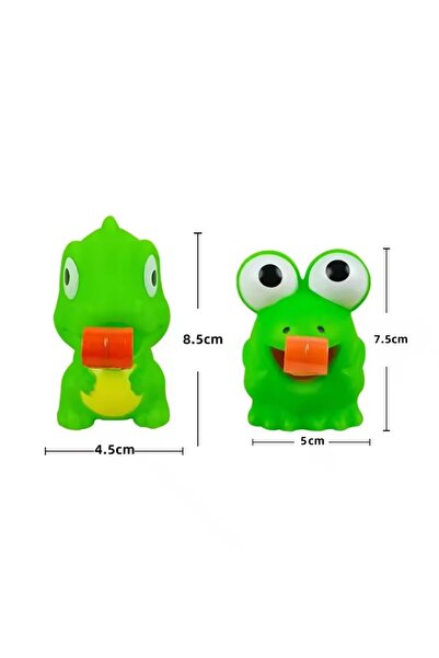 Choice random 1pc Creative Fidget Decompression pinch toy Frog Dinosaur Stick...