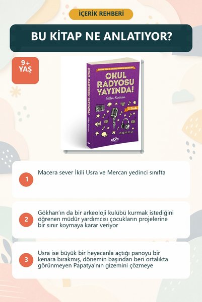 Abm Yayınevi Okul Radyosu Yayında Story Books for Children Ages 9+
