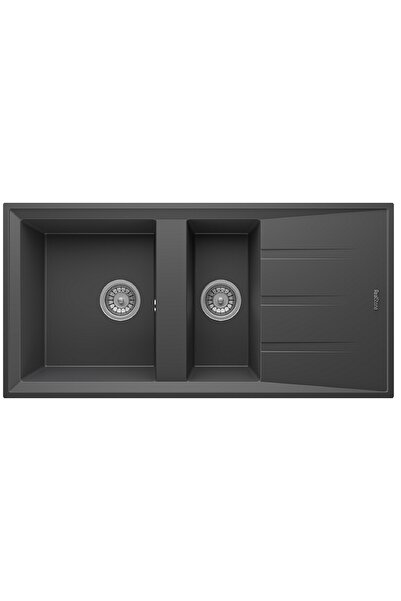 RealStone GRANİT EVİYE P013 SALDA 100 ANTRASİT (100 X 50)