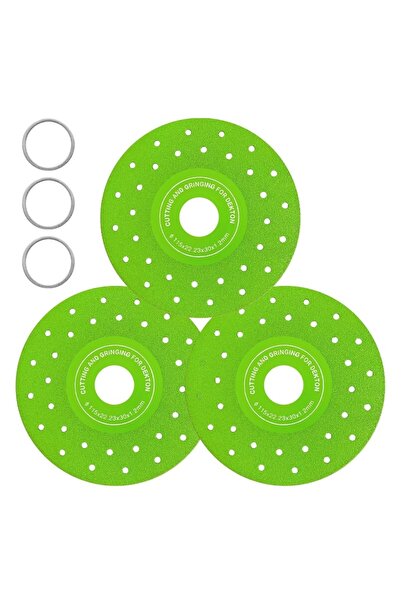 Choice1 3PCS 3/5/10PCS 4.5-inch porous rock panel saw blade tile trimming and...