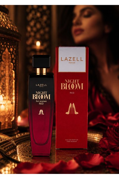 LAZELL Parfum pentru femei, Lazell , Night Bloom Red , 100 ml, cu note de cafea și floare de portocală
