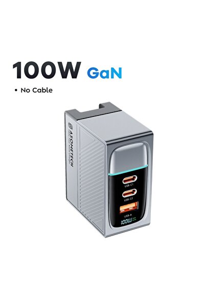 Choice شاحن GaN ASOMETECH 100 واط GaN بمقبس الاتحاد الأوروبي، QC4.0، PD، 67 و...